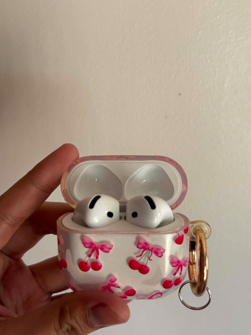 Apple AirPods 4 (Category: Earphones) located in Batangas. Submitted by coolshark-8e2b (Listing ID 1436512429, Image 3). Description: AirPods 4 For Sale Selling my Apple AirPods 4 (non-noise cancelling version) because I mostly use headphones na and hindi na siya nagagamit. Bought last October 2025 in Hawaii Good condition Original With case included May kasama ring pang-clean ng AirPods No charger included (Type-C charger siya) ₱4,000 FIXED / sa
