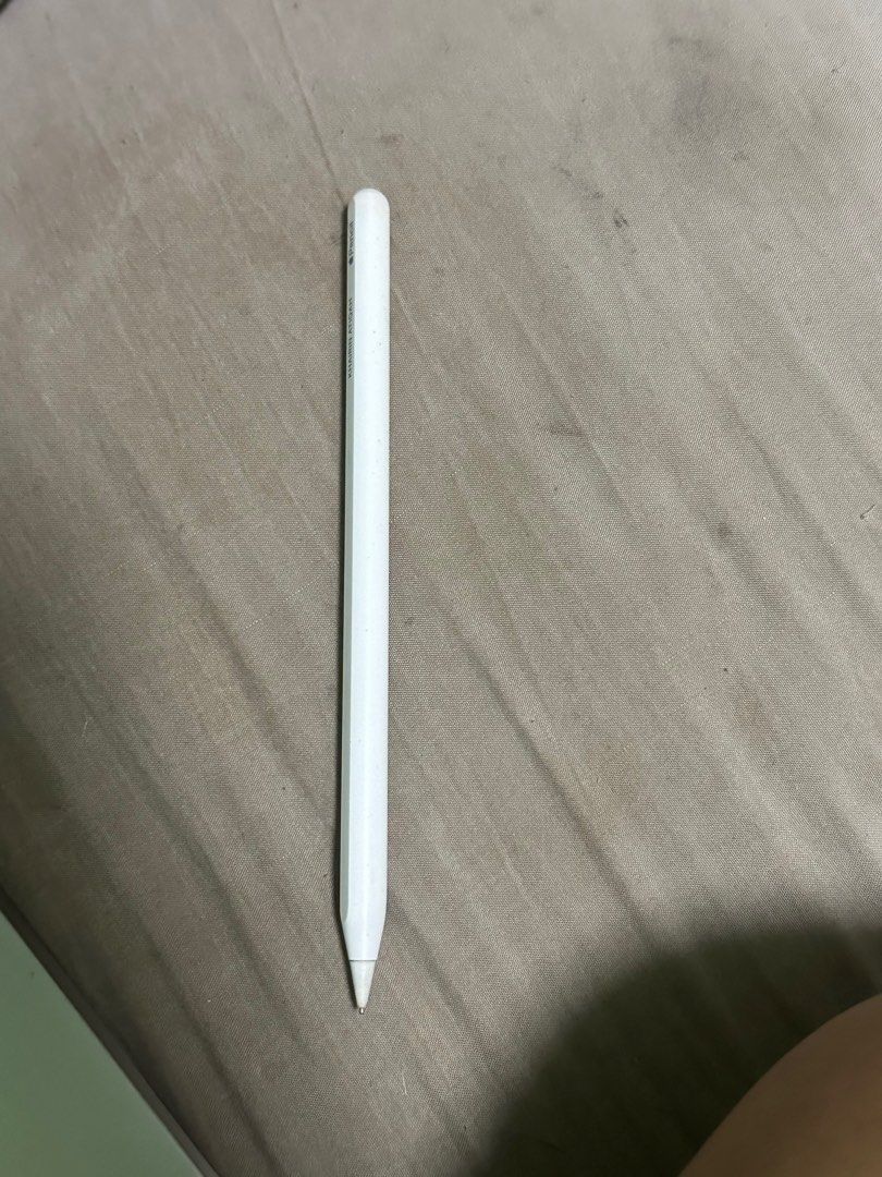 Apple Pencil (Category: Other Mobile & Gadget Accessories) located in Singapore. Submitted by snsbylya (Listing ID 1436614607, Image 1). Description: Apple Pencil from my IPad I sold my IPad so I don’t need it anymore Has my name on it but you can cover it any way you want .