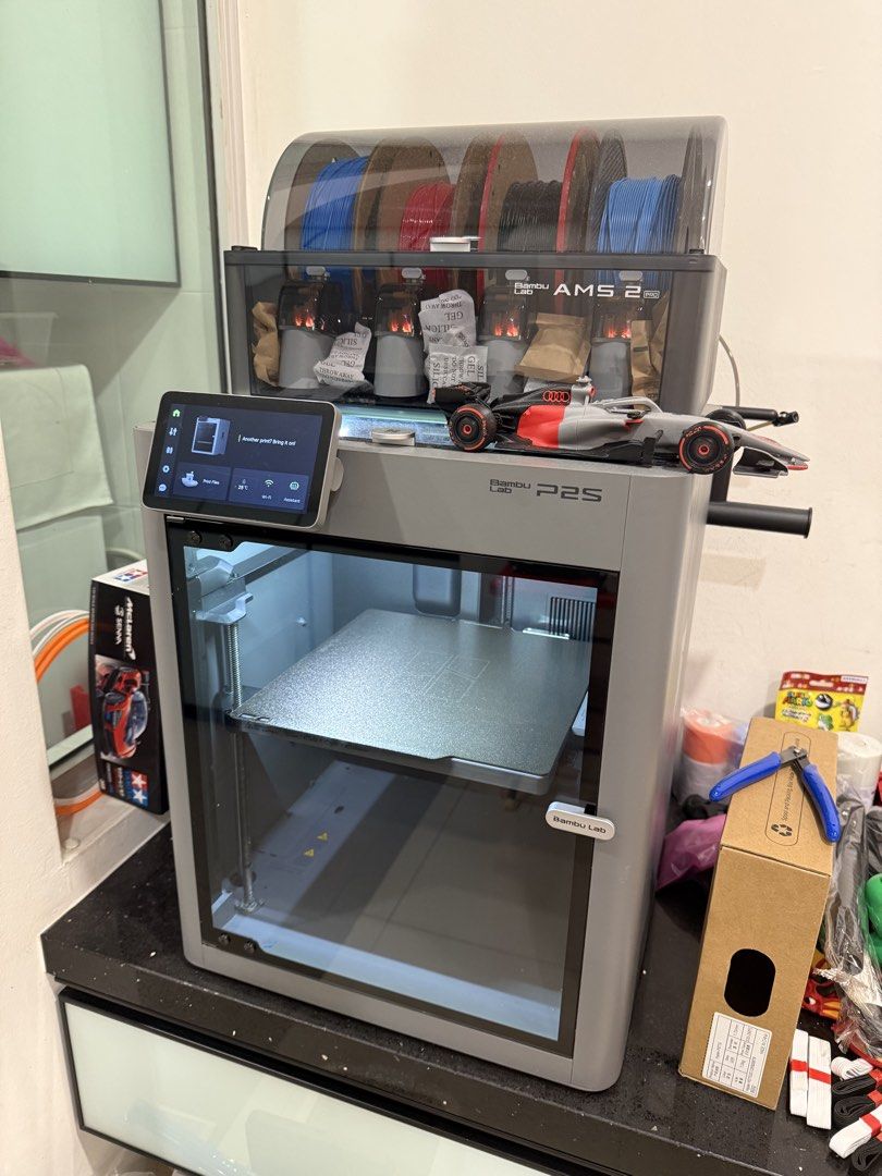 Bambu Lab P2S 3D Printer with AMS 2.0447580612319651840