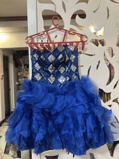 silver glitter homecoming dresses Silver Sequin Rhinestones Sleeveless Long Train Mermaid Prom Dress main image 1