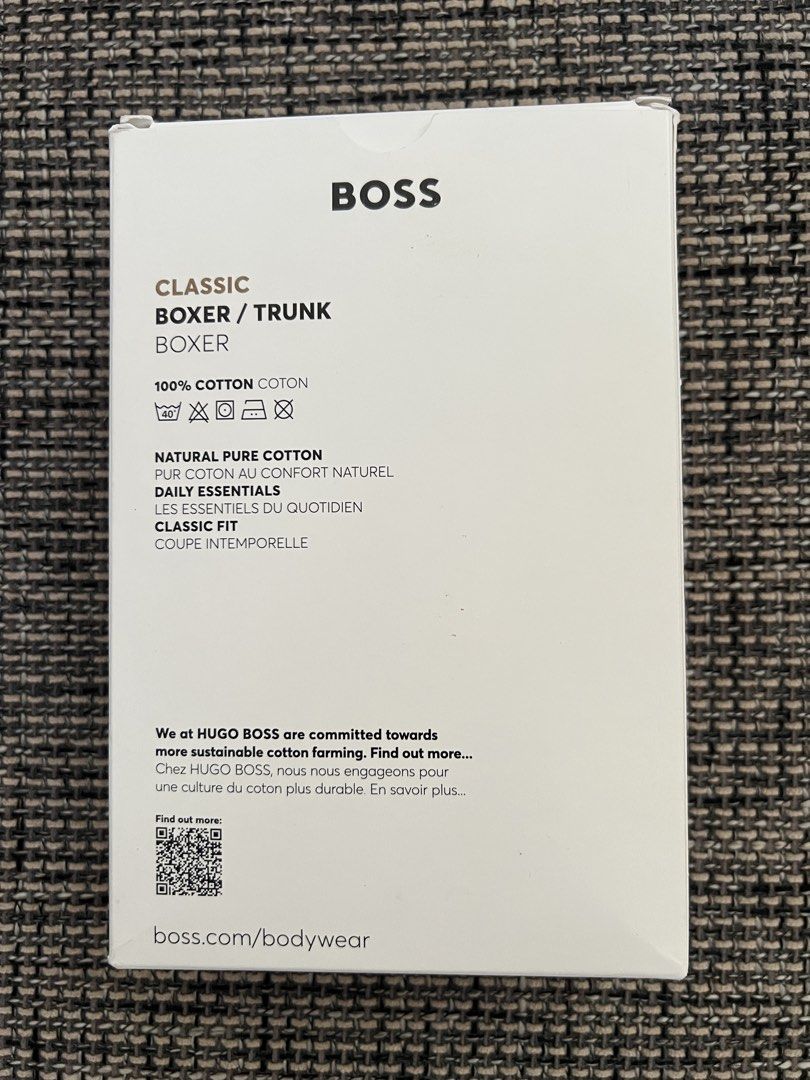 Boss Boxer/Trunk Large 3 pcs (Category: Underwear) located in Cainta. Submitted by vrenaussiegoods (Listing ID 1436533840, Image 2). Description: .