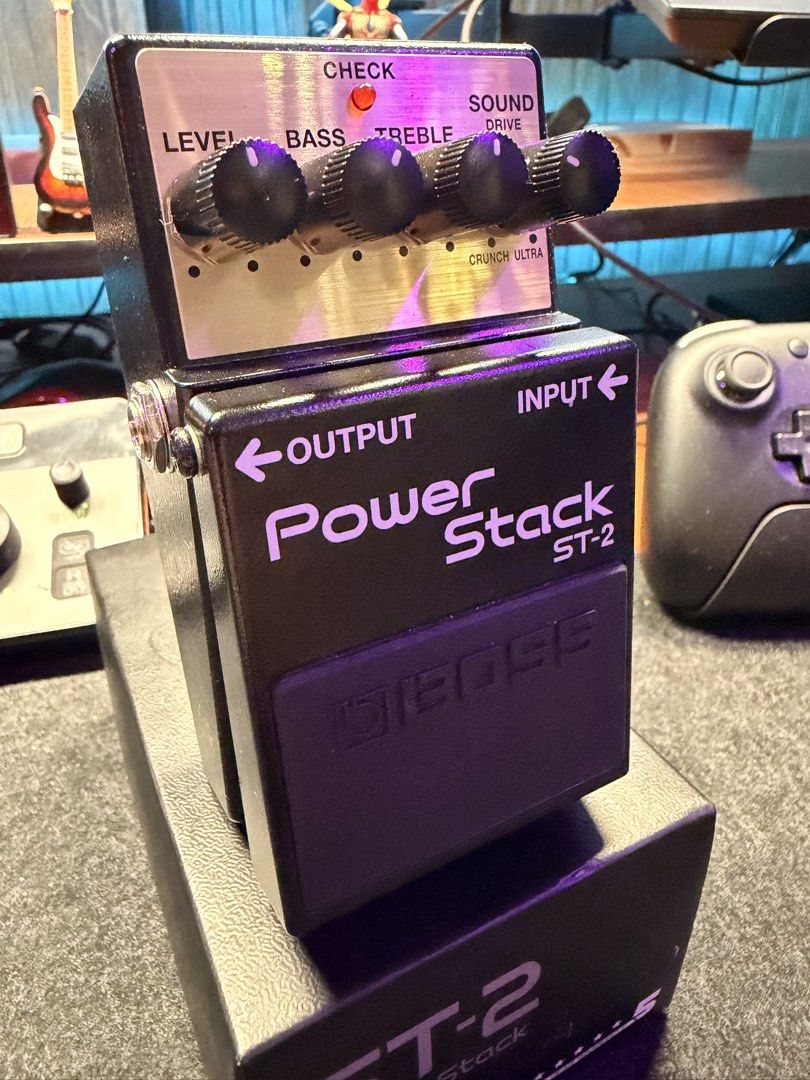 Boss ST-2 Power Stack Guitar Pedal (Category: Musical Instruments) located in Santa Rosa. Submitted by markzcabillan (Listing ID 1436602993, Image 2). Description: Selling my Boss ST-2 6,500 pesos (almost brand new with box) 8,950 pa sa Yupangco. Used only twice and tinanggal na sa pedalboard. With Velcro already. RFS: Decluttering and di need sa current board na binuo ko. Can do meetups around Santa Rosa Laguna. (SM Santa Rosa or Waltermart Bali