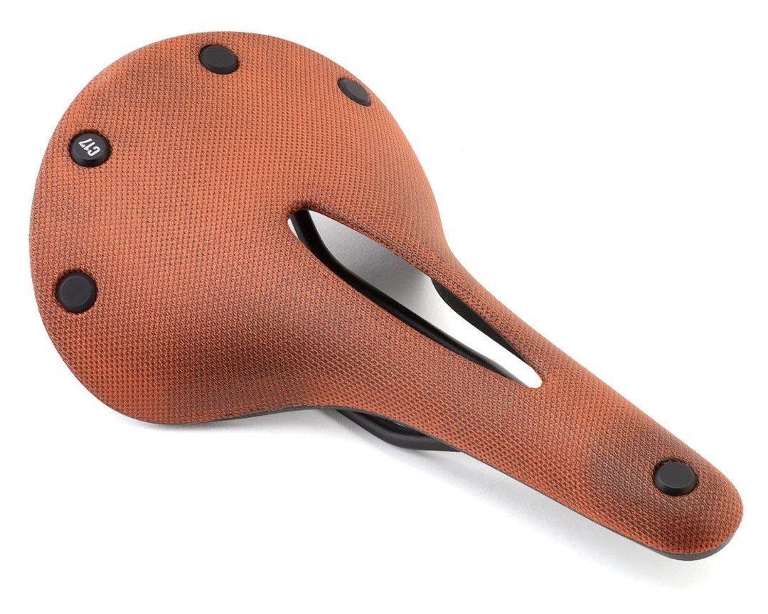 Brooks Cambium C17 Carved Orange (Category: Bicycles) located in Cagayan de Oro. Submitted by geistturm (Listing ID 1436521205, Image 1). Description: Like New Brooks Cambium C17 Carved Saddle in Orange Color Used three times, replaced with leather Brooks Comes with Box Price is fixed Shipping fee c/o buyer Can do LBC COD Meet up in CDO only.