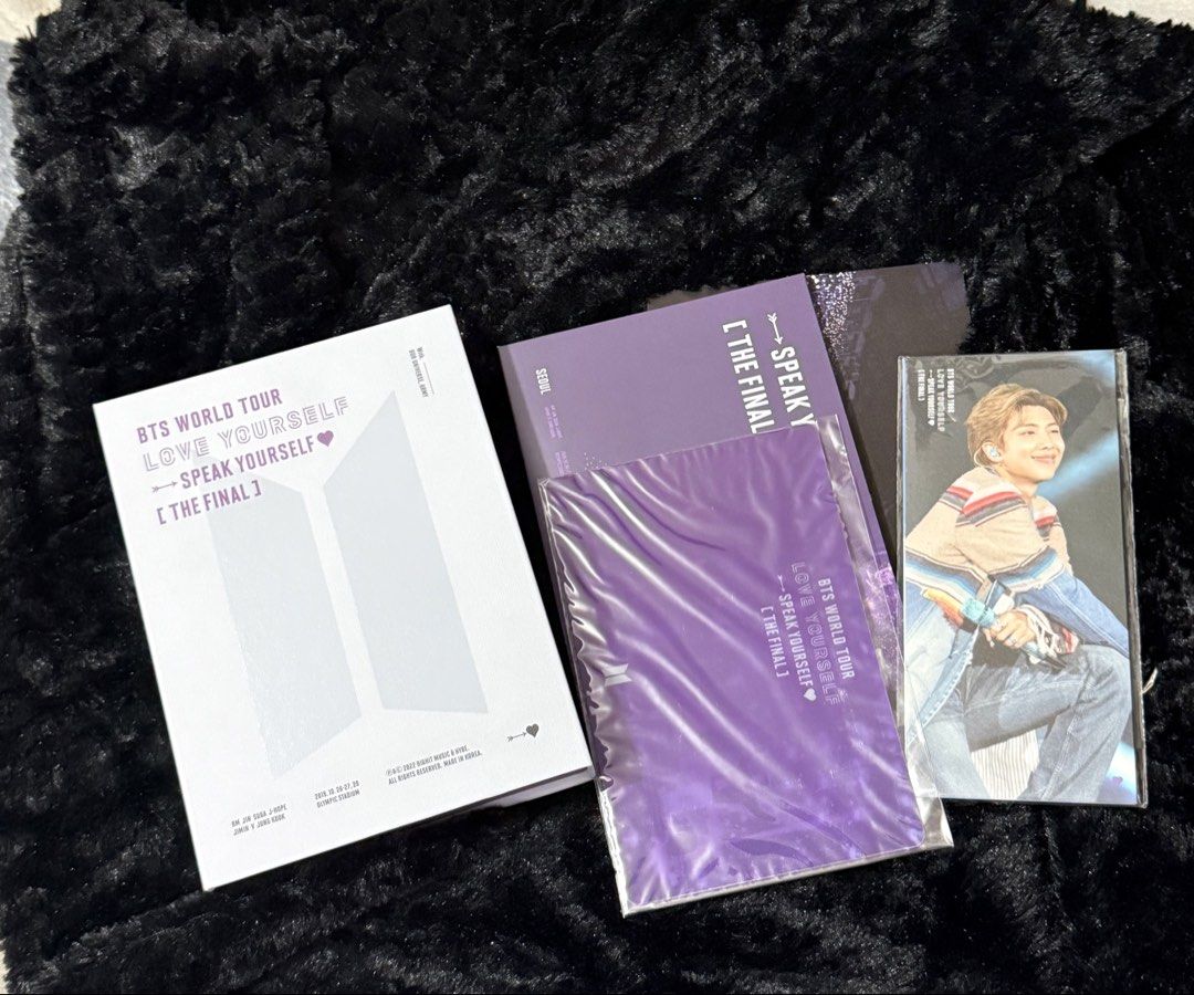 BTS Love Yourself Speak Yourself The Final DVD (Category: CDs & DVDs) located in Meycauayan. Submitted by daebaaaeee (Listing ID 1436549761, Image 1). Description: - unsealed - complete inclu except random pc.