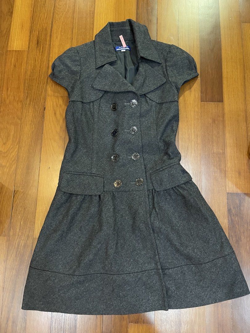 burberry blue label dress Burberry Blue Label Nova Check Short Length Shirt Dress BE [36/VG] LTD From  JP