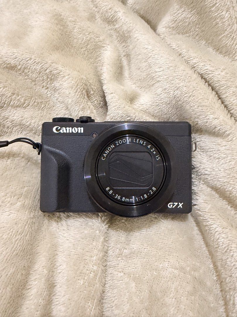Canon G7x Mark III (For Rent) (Category: Cameras) located in Batangas. Submitted by lildealbyren (Listing ID 1436627509, Image 1). Description: ‼️ FOR RENT ONLY ‼️ Canon G7x Mark III PM ME FOR DETAILS 📍Location: Lipa / Tanauan / Malvar / Sto. Tomas .