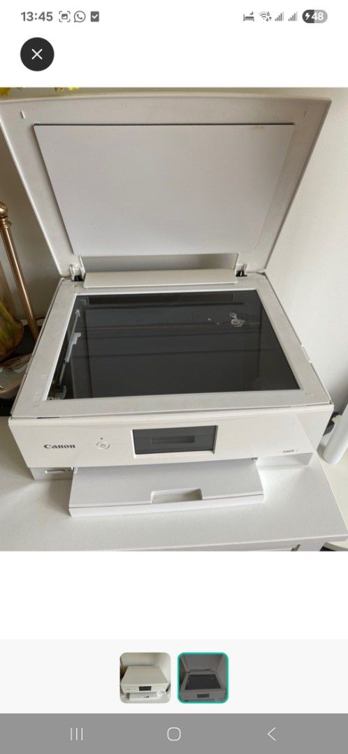 Canon PIXMA TS8370 Printer - White447470595862046721