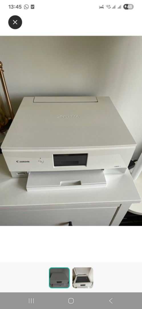 Canon PIXMA TS8370 Printer - White447470595862046720