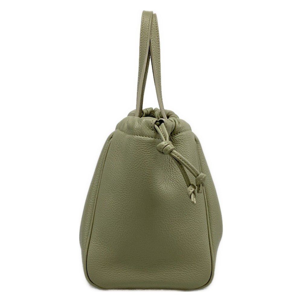 Celine Triomphe Tote Bag Two Way Khaki Gray (Category: Luxury Bags & Wallets) located in Las Pinas. Submitted by daisuki_japan_luxury_by_reiko (Listing ID 1436549529, Image 2). Description: brand CELINE Product Name Small Cabas Drawstring Cuire Triomphe Model number - Size indicated none Actual size vertical Approximately 18 cm beside Approximately 23 cm to 28.5 cm Machi Approximately 13 cm handle Approximately 13 cm to the main body *Measurement