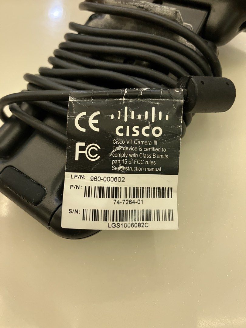 Cisco VT Camera III by Logitech Webcam447698255867422723