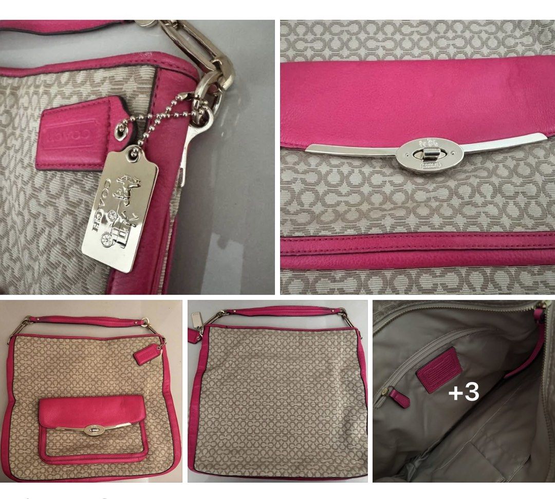 Coach Signature Bag (Category: Luxury Bags & Wallets) located in Pasig City. Submitted by practicalpurchases (Listing ID 1436553872, Image 1). Description: Authentic Coach Bag.