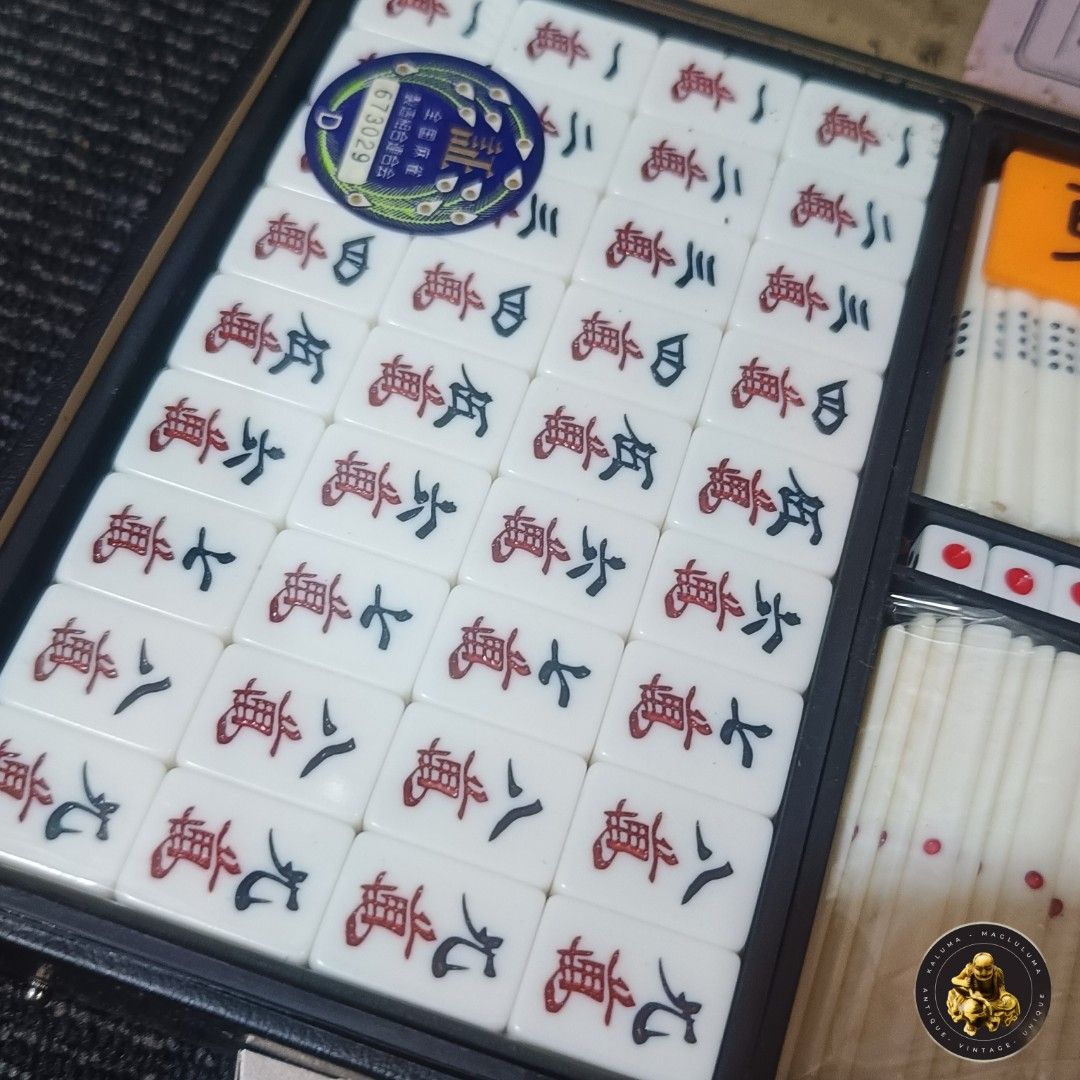 Compact Mahjong Set Brand New Unused (Category: Board Games & Puzzles) located in Meycauayan. Submitted by ka_luma (Listing ID 1436571455, Image 2). Description: unused LAST PRICE POSTED FREE SHIPPING.