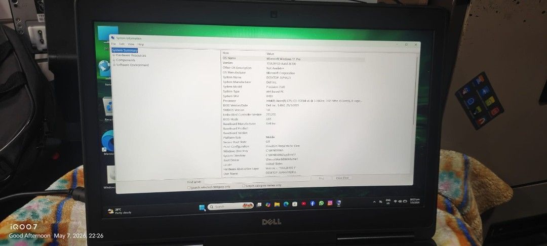 Dell Precision 7520 Laptop447923550883031044