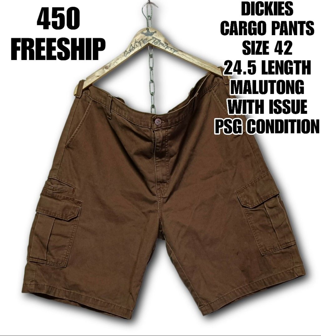 Dickies cargo short (Category: Shorts) located in Cavite. Submitted by cavitethriftitems (Listing ID 1436609724, Image 1). Description: malutong pa may ink stain lang talaga.