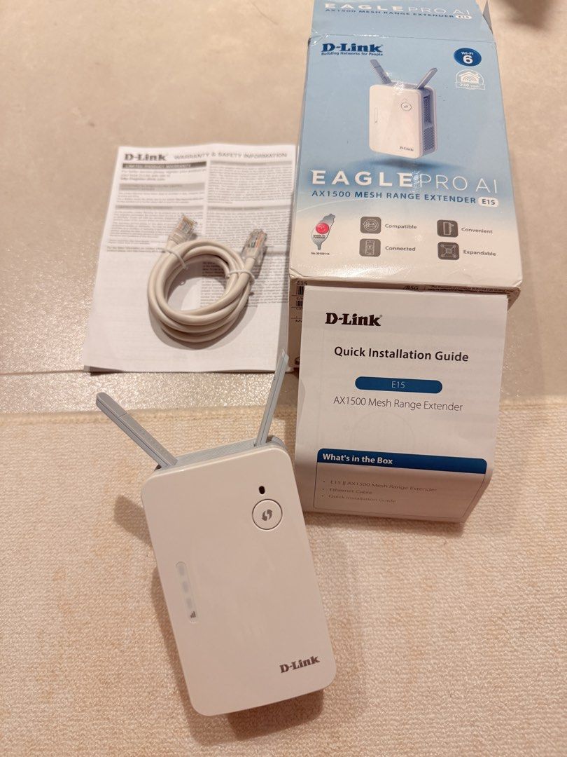 D-Link EAGLE PRO AI AX1500 Mesh Range Extender E15447712413091123200