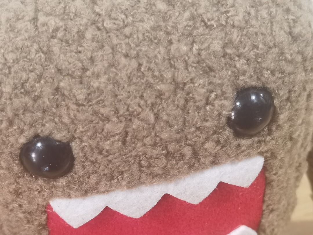 Domo-kun Plush (Category: Plushies & Soft Toys) located in Taguig. Submitted by kalabasza (Listing ID 1436646379, Image 2). Description: 📌 This is a preloved item. Please manage your expectation. 📌 Actual item posted. 📌 May minimal scratch po sa eyes niya. As is. 📌 Product Color may slightly vary due to Photographic Lighting. 📌 Location: Taguig 📌 MOP: GCash. Payment first before ship. 📌 MOD: J&T, LBC, GoGo or Lalamove. 📌 DF/SF at buyer's 