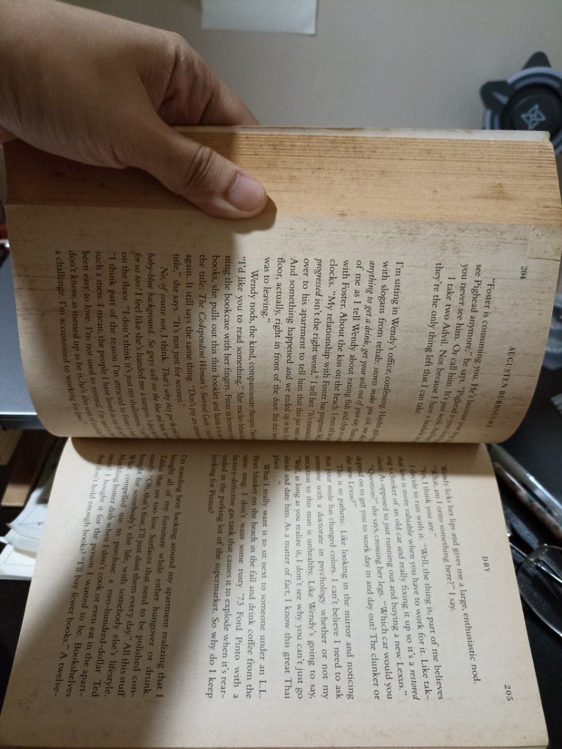 Dry: A Memoir by Augusten Burroughs (Category: Storybooks) located in Pasig City. Submitted by tapisph (Listing ID 1436560408, Image 2). Description: "Dry: A Memoir" by Augusten Burroughs - New York Times Bestseller - Published by Picador well loved, selling low, help me declutter to make space for new books hehe.