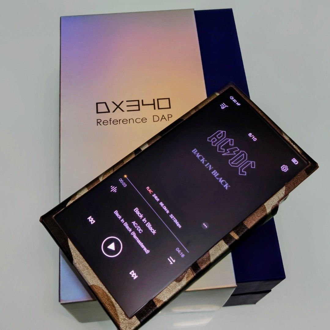 DX340 Reference DAP With Custom Case447792857524490240