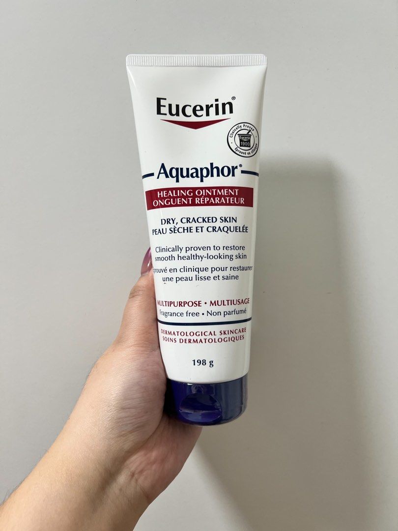 Eucerin Aquaphor Healing Ointment 198g FROM CANADA (Category: Face Care) located in Quezon City. Submitted by mikaelalucila (Listing ID 1436562597, Image 1). Description: Original Brandnew.