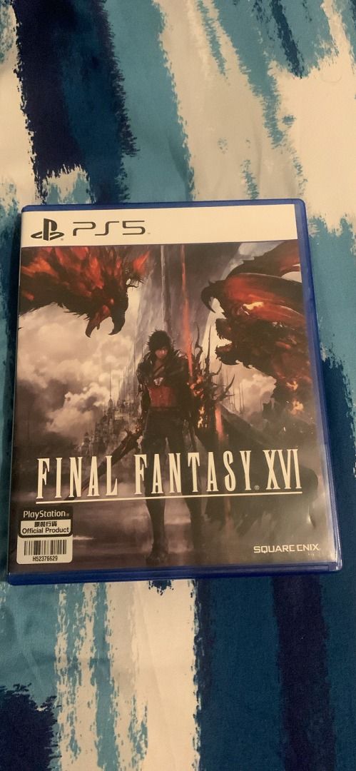 Final Fantasy XVI (Category: PlayStation) located in Caloocan City. Submitted by chantutero (Listing ID 1436495715, Image 1). Description: PS5 Final Fantasy XVI, only used once. In very good condition. Disc has no scratches at all. .