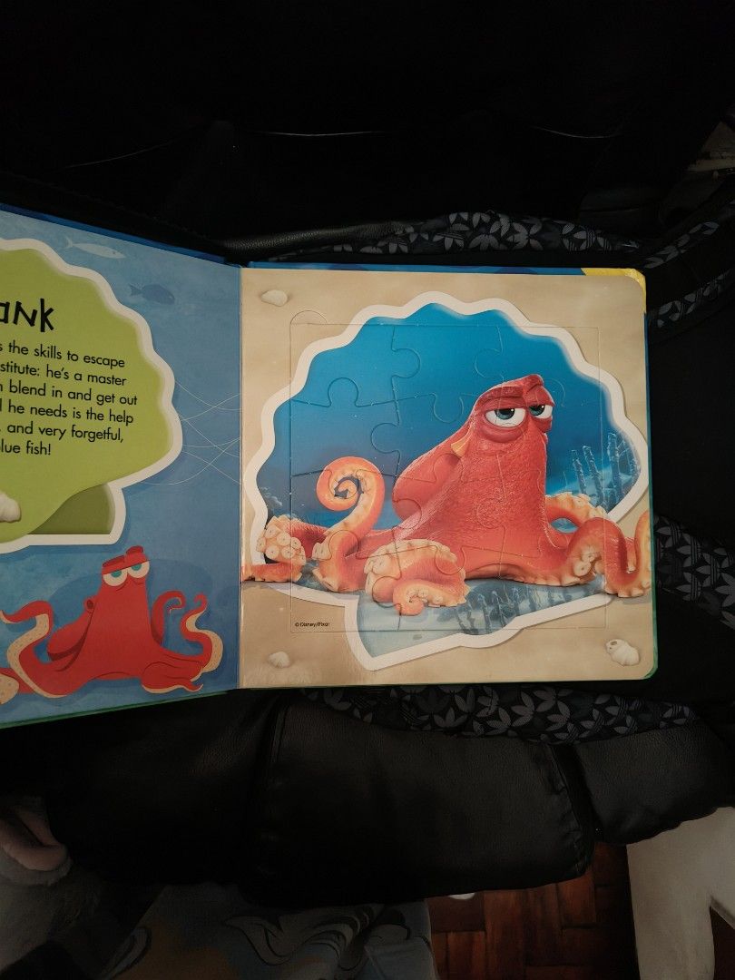 Finding Dory/Nemo Puzzle Book for toddlers and kids (Category: Children's Books) located in Santa Rosa. Submitted by authenticsforless (Listing ID 1436495357, Image 3). Description: complete puzzle, minor signs of usage.