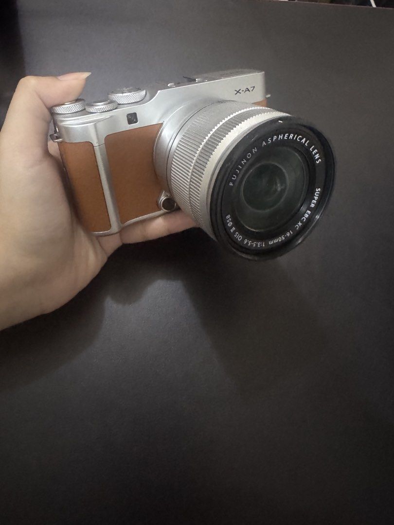 Fujifilm X-A7 (Category: Cameras) located in Caloocan City. Submitted by shakirady (Listing ID 1436496221, Image 1). Description: Fujifilm X-A7 Slightly used. Bought in 2021 at Henry's Camera SMNE Annex Inclusion: Camera Lens 16-50 Original Fujifilm Camera Strap 16gb SD Card BOYA Microphone Camera bag RFS: Upgrade.