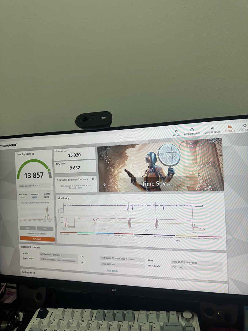 Gaming PC - EVGA RTX 3070Ti447688208013731841