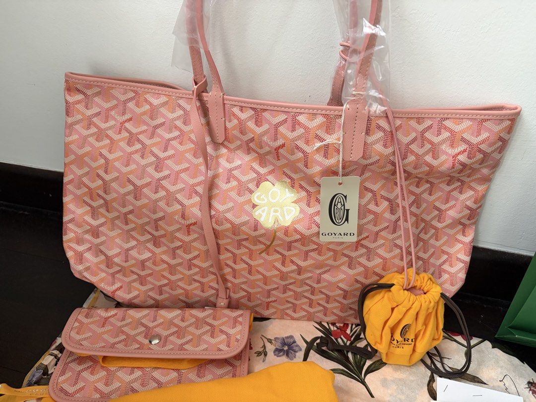 Goyard 2026 Saint Louis PM Tote Bag - Pink, Luxury, Bags & Wallets