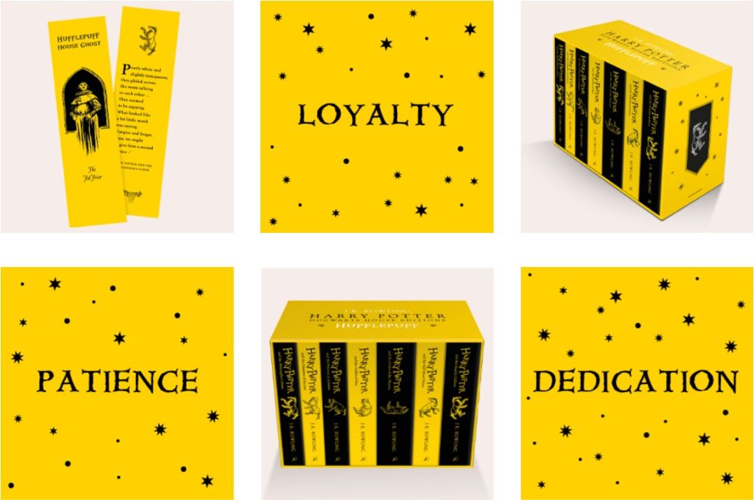 Harry Potter Hufflepuff House Edition Box Set (Category: Storybooks) located in Manila. Submitted by oddbooks (Listing ID 1432682511, Image 2). Description: Harry Potter Boxed Set ✅ Hufflepuff House Edition ✅ Paperbound ✅ Brand new 🔴 ETA 7-10 days 🔴 Stocks may be limited - Full payment required Manila.