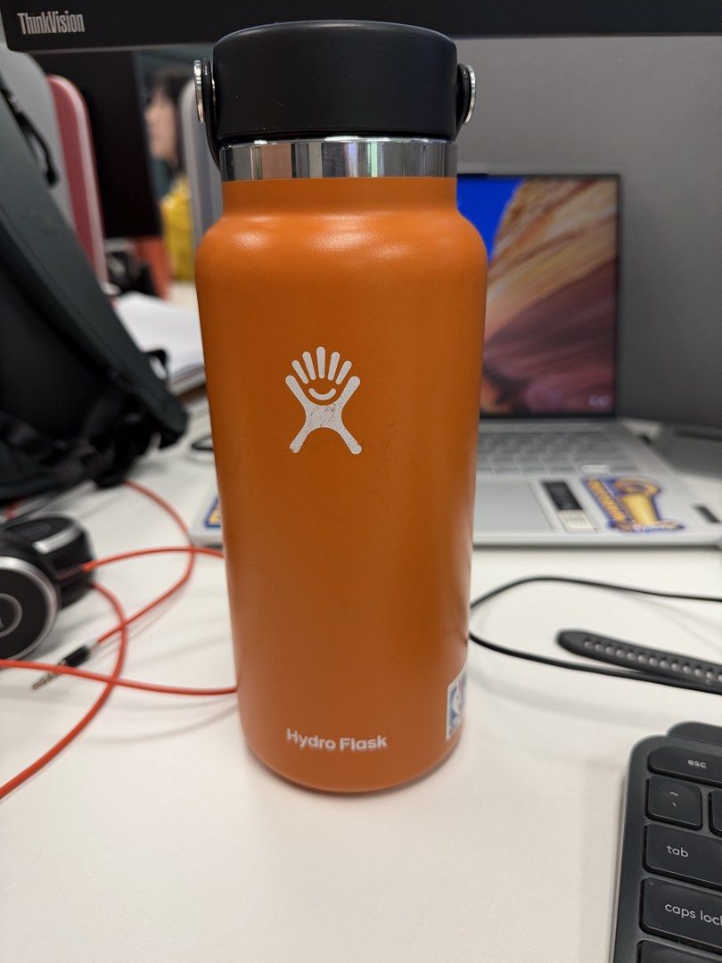 Hydro Flask 32oz Wide Flex Cap - Orange447297255910287360
