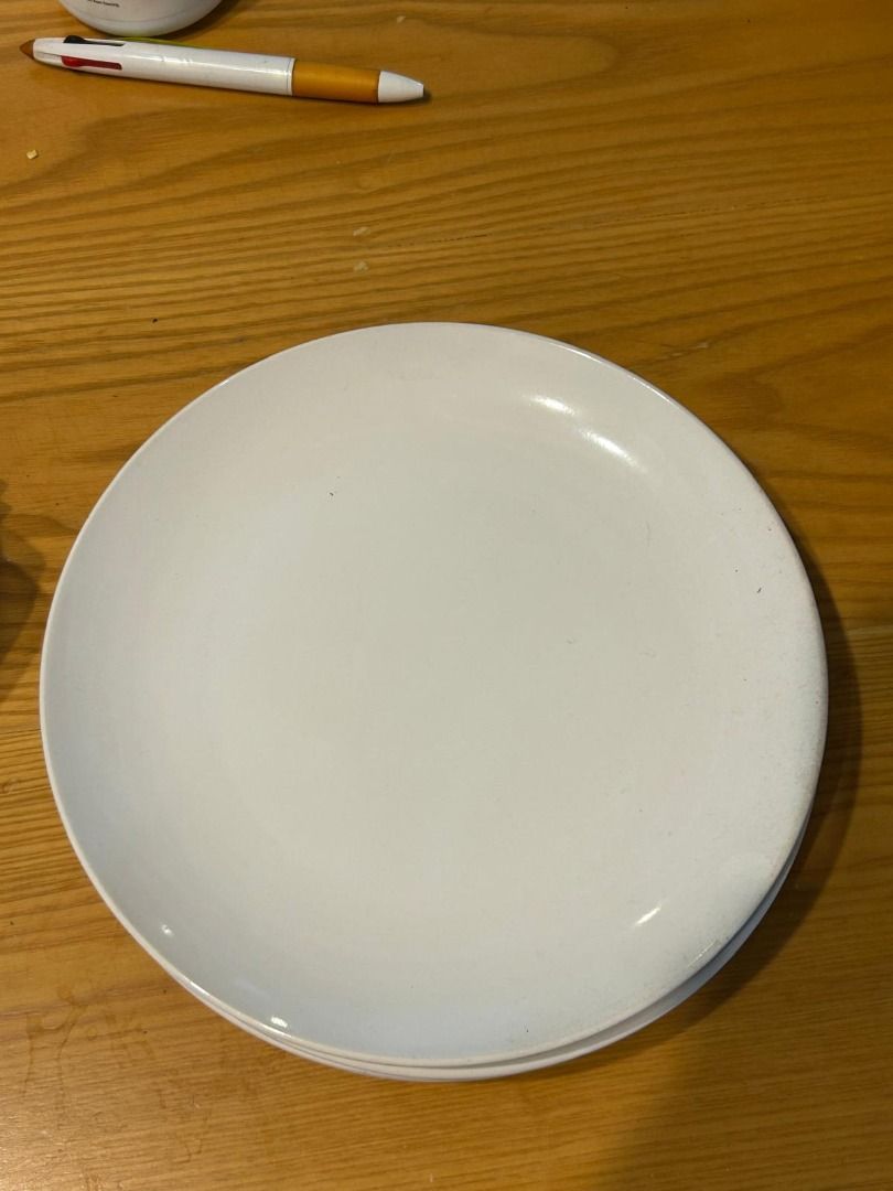 IKEA White Ceramic SIde Plates447520523179806720