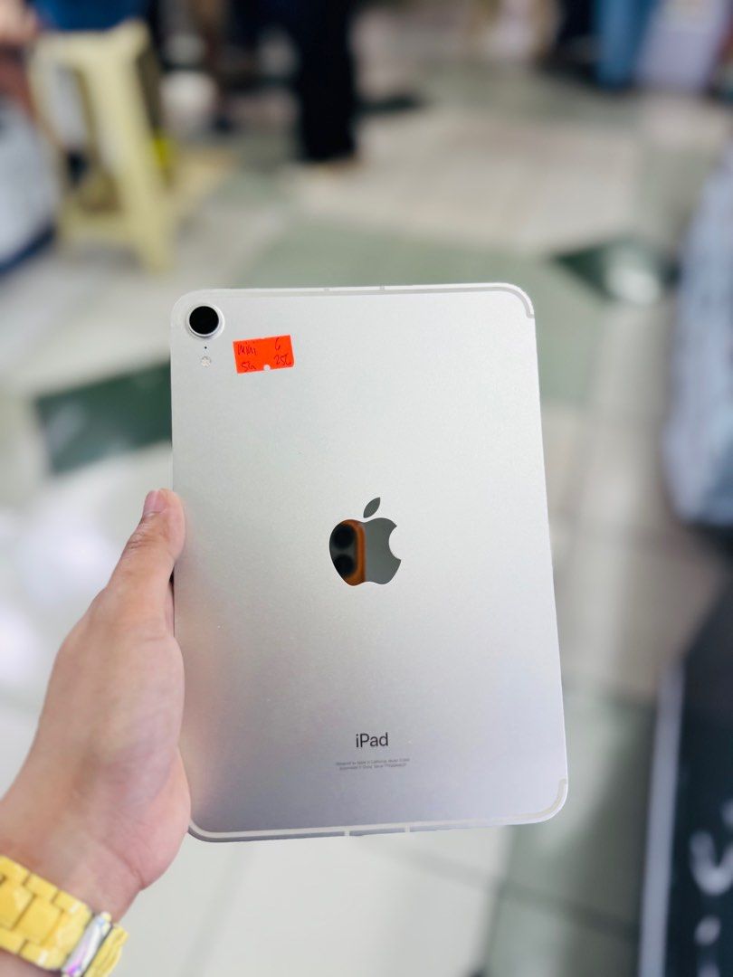 Ipad MINI 6 256GB Wifi + cellular no issues Openline (Category: iPad) located in San Juan City. Submitted by najihahtelecomshop2018 (Listing ID 1436632152, Image 3). Description: Legit Store | Original unit FOR SALE | TRADE / SWAP ▫️INSTALLMENT thru: 🔸Credit Card (straight / installment) 🔸Ggives / Gcredit + 6% interest 🔸Spay Later + 6% interest (RFS: Buy and Sell any kinds of Gadgets) Description: Ipad MINI 6 256GB ( other GB are also availabl