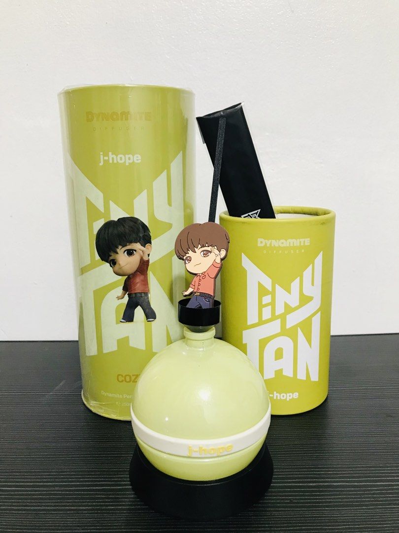 BTS J- HOPE TINY TAN PERFUME DIFFUSER (Category: Fragrance & Deodorants) located in Gamu. Submitted by 2022bagsbunny (Listing ID 1436515293, Image 2). Description: PERFUME NOT INCLUDED .