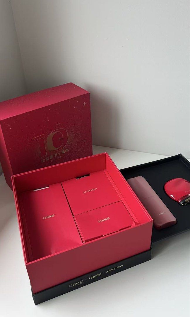 Jmoon Box Jmoon x Ulike 10th Anniversary Limited Edition Beauty Device Gift Box ...
