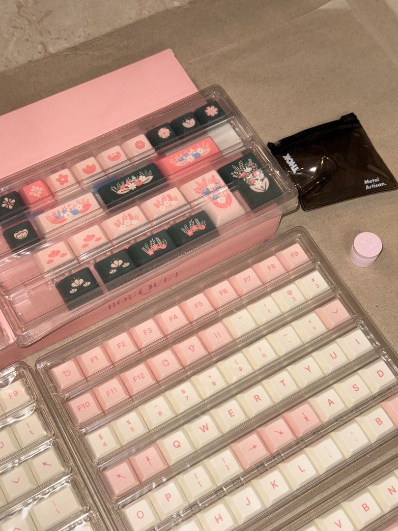 KAM Bouquet Keycap Set - RARE BNIB FULL SET447694427443046401