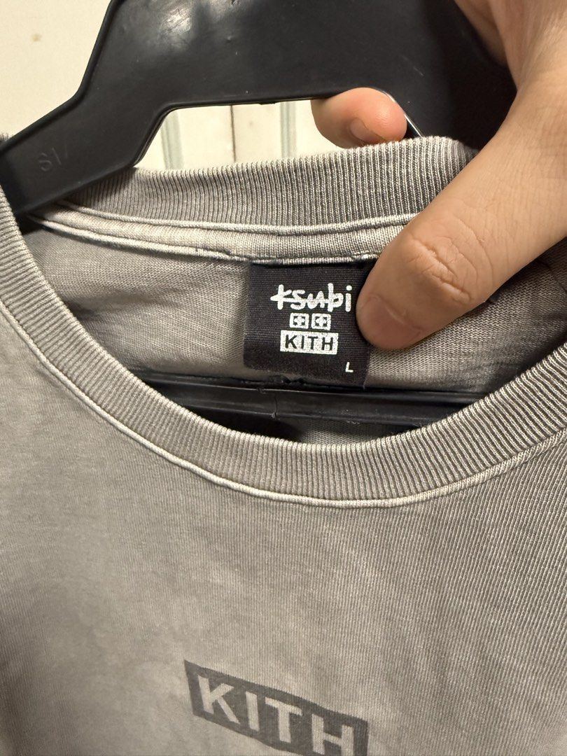 Kith x Ksubi Grey T-shirt (Category: Tshirts & Polo Shirts ) located in Manila. Submitted by ojroom (Listing ID 1436526833, Image 3). Description: - Kith x Tsubi T-shirt - Color: Grey - Size: L.