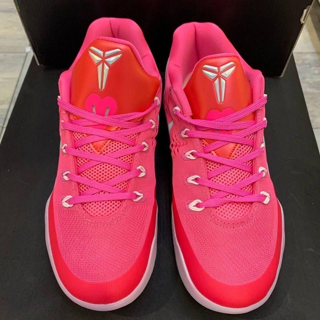 Kobe 9 (Category: Sneakers) located in Manila. Submitted by magicmike08 (Listing ID 1436475400, Image 2). Description: Kobe 9 Think Pink Brand new • sizes - men 41-45 (euro based) • with box • with free socks & paperbag (if avail) Dm to order.