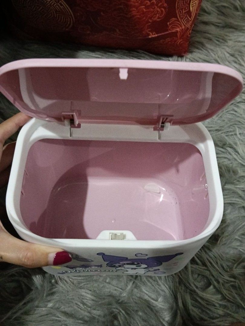 Kuromi Storage Box/Dust Bin447389474855987201
