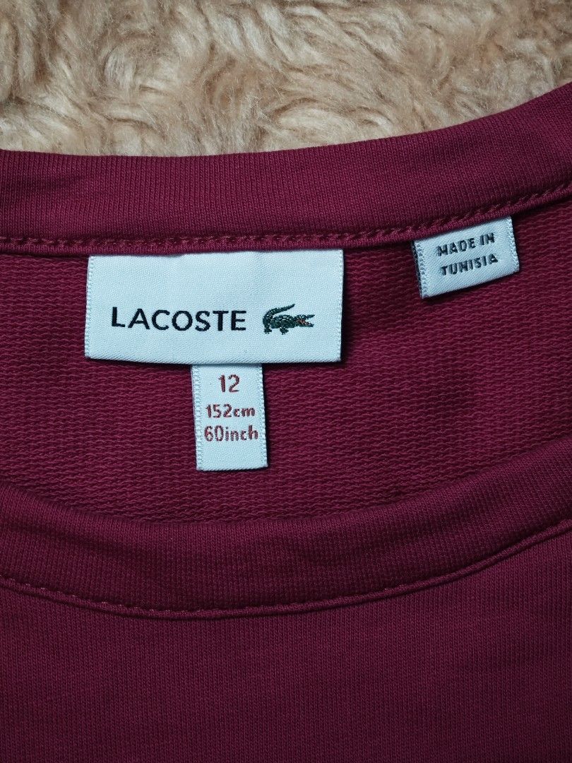 Lacoste Kids Dress (Category: Babies & Kids Fashion) located in Imus. Submitted by eykc01 (Listing ID 1436553672, Image 2). Description: In excellent to like new condition 10-12yo.