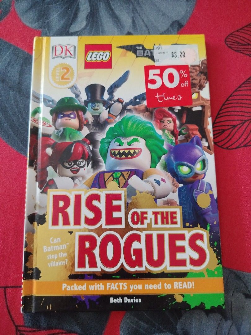 Batman's Rouges Book LEGO Batman Rise of the Rogues Book, Hobbies & Toys, Books & Magazines ...