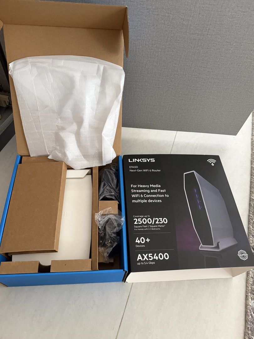 Linksys E9450 Next-Gen WiFi 6 Router447574337683476483