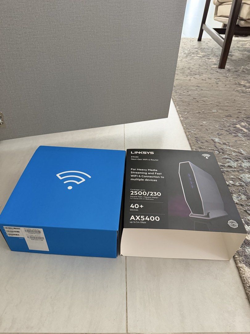 Linksys E9450 Next-Gen WiFi 6 Router447574337683476482