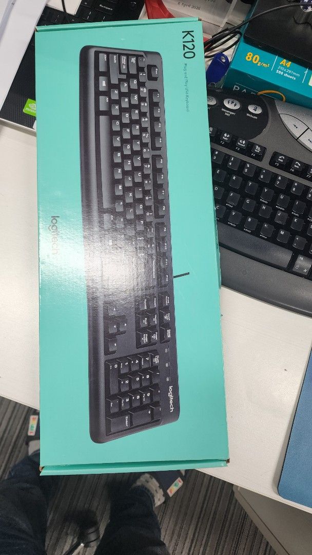 Logitech K120 Plug and Play USB Keyboard447247542681620482