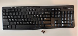 Logitech K270 Wireless Keyboard455126276364707840