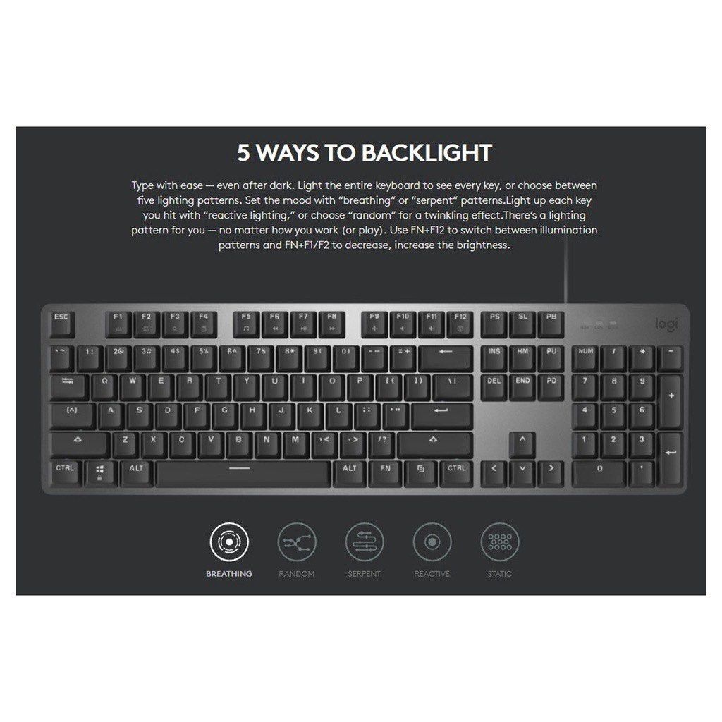 Logitech K845 Mechanical Illuminated Keyboard447334263502284801