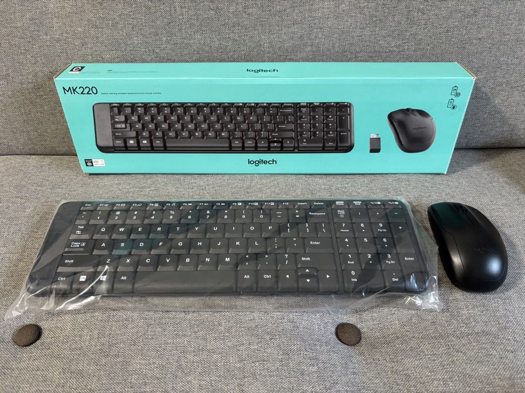 Logitech MK220 Wireless Keyboard and Mouse Combo447714180214312960