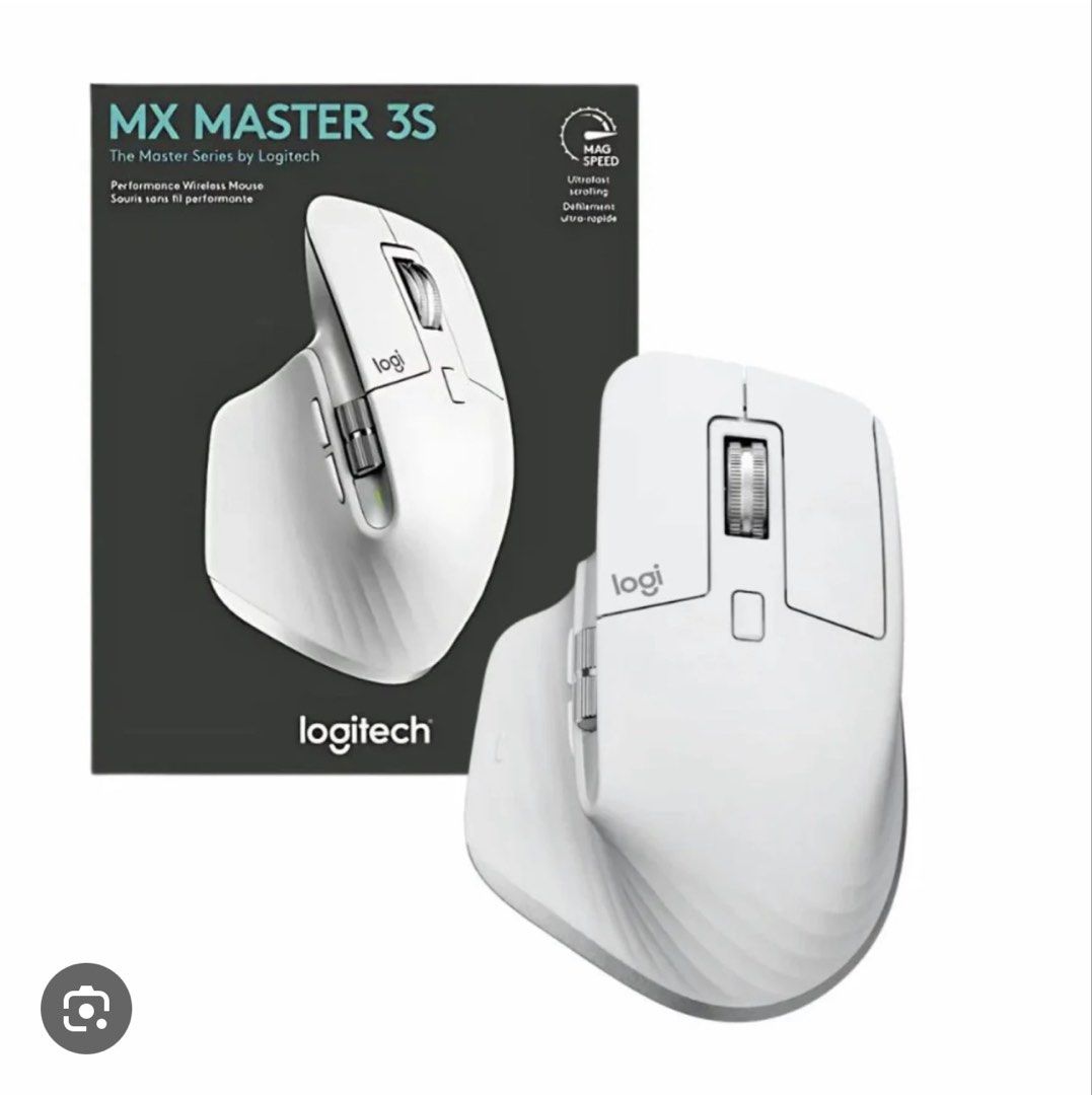 Logitech MX Master 3S Wireless Mouse - White447335165980856320