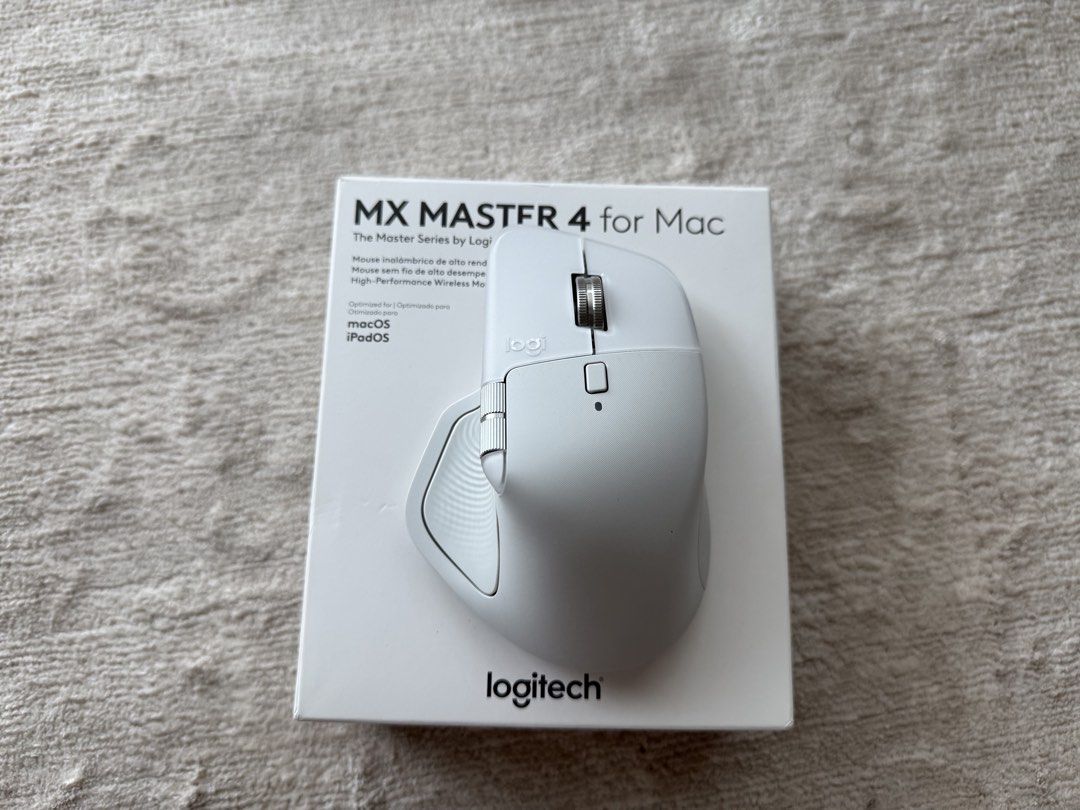 Logitech MX Master 4 for Mac - White447444843853271040