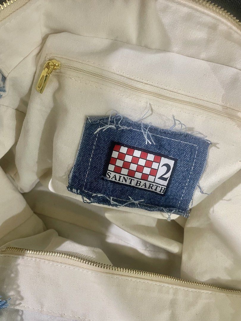 MC2 Saint Barth denim patchwork bag (Category: Tote Bags) located in Davao. Submitted by coleniccc (Listing ID 1436632737, Image 3). Description: Good as new. work and travel friendly.