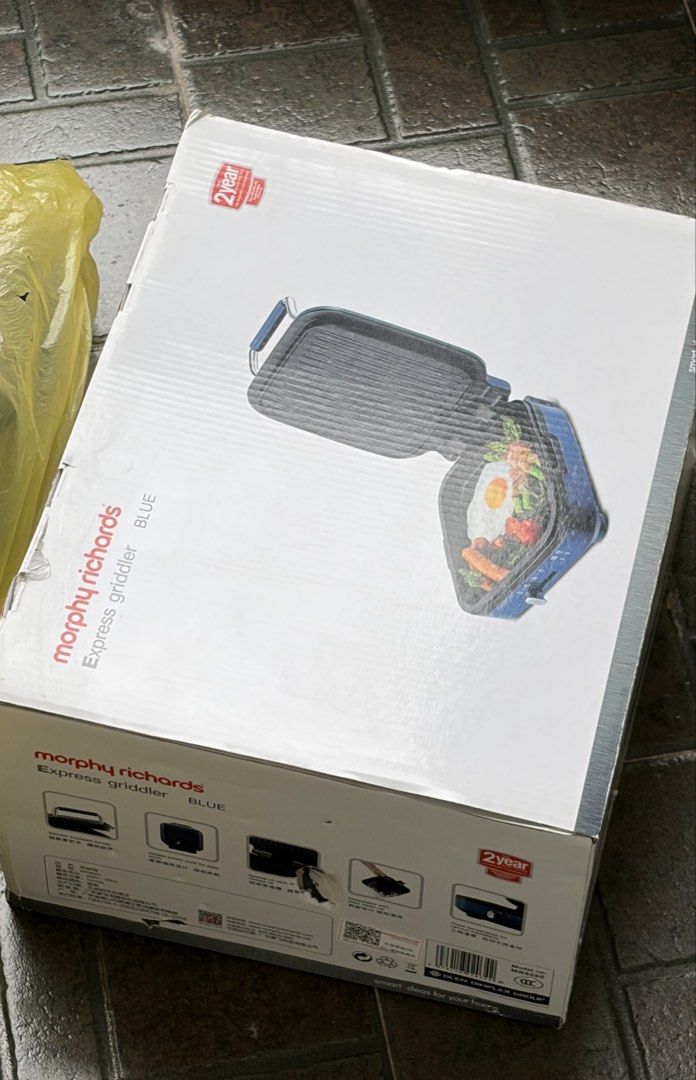 Morphy Richards Griddler （分類：燒烤爐及火鍋鍋具）位於 Hong Kong。 由 amandarara 提交（商品編號 1436610692，圖片 1）。簡介： Blue color. Sf 到付。